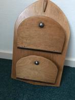 Vintage houten kranten/tijdschriften hanger, Huis en Inrichting, Woonaccessoires | Krantenbakken en Lectuurbakken, Ophalen of Verzenden