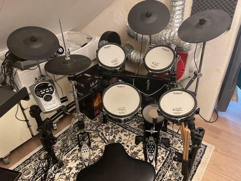 Roland V-Drum set, TD-15 plus toebehoren, Muziek en Instrumenten, Drumstellen en Slagwerk, Gebruikt, Roland, Elektronisch, Ophalen