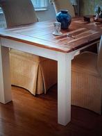 Te koop zeermooie tafel Bieden mag., Huis en Inrichting, 200 cm of meer, Zo goed als nieuw, Rechthoekig, 50 tot 100 cm