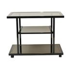 Roger Van Hevel vintage Bar trolley voor Belgo Chrom, Huis en Inrichting, Tafels | Sidetables, Ophalen, Zo goed als nieuw, Rechthoekig