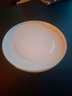 Hema Platte Borden Wit - 27 cm - 3 stuks, Ophalen, Zo goed als nieuw, Bord(en), Effen