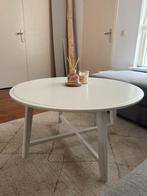 Ikea Kragsta salontafel wit doorsnede 90 cm hoogte 48, 100 tot 150 cm, Zo goed als nieuw, Minder dan 50 cm, Rechthoekig