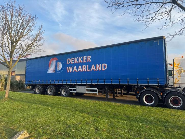 Floor schuifzeil oplegger, Auto's, Vrachtwagens, Particulier, Overige merken, Blauw, Ophalen