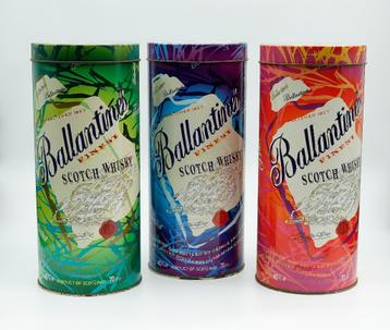 Ballantines Whisky blikken (zonder fles) beschikbaar voor biedingen