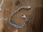 Zilver konings schakkel armband, Ophalen of Verzenden, Zo goed als nieuw, Zilver, Zilver