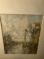 J.h.mastenbroek in mooie lijst, Antiek en Kunst, Kunst | Tekeningen en Foto's, Ophalen of Verzenden