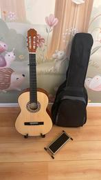 Gitaar met standaard, tas, opstapje , gapo en plectrums etc, Muziek en Instrumenten, Snaarinstrumenten | Gitaren | Akoestisch