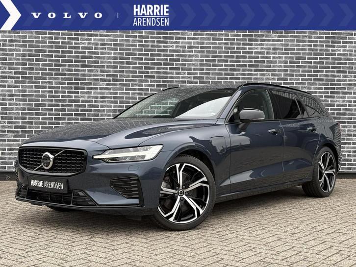 Volvo V60 2.0 T6 Plug-in hybrid AWD Ultra Dark | 360 camera, Auto's, Volvo, Bedrijf, Te koop, V60, 360° camera, 4x4, ABS, Achteruitrijcamera