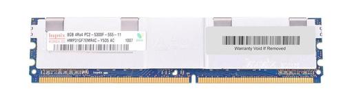 8GB 4Rx4 PC2-5300F DDR2-667 ECC, Hynix HMP31GF7EMR4C-Y5D5, Computers en Software, RAM geheugen