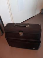 Werk koffer rolkoffer trolly trolley zwart, Ophalen, Gebruikt, Hard kunststof, Wieltjes