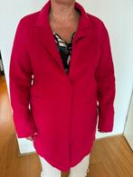 Wollen blazer, handgemaakt, Kleding | Dames, Ophalen, Zo goed als nieuw, Maat 46/48 (XL) of groter, Roze