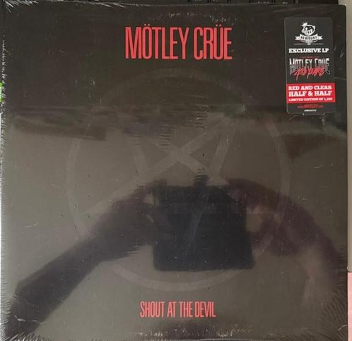 Mötley Crüe - Shout at the Devil US-only lp, red/white split, Cd's en Dvd's, Vinyl | Hardrock en Metal, Nieuw in verpakking, Ophalen of Verzenden