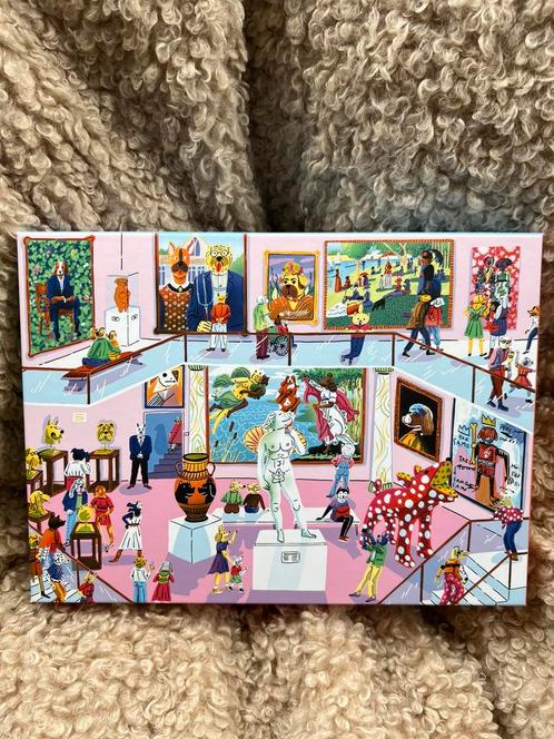 Galison Dog Gallery 1000 Piece Puzzle, Hobby en Vrije tijd, Denksport en Puzzels, Zo goed als nieuw, Ophalen of Verzenden