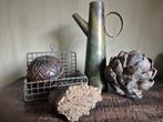Stoer & Sober Decoratie Set: Zeepbakje, Kan, Houten Bal, Antiek en Kunst, Curiosa en Brocante, Ophalen of Verzenden