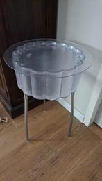 2 Ikea Hatten bijzettafels, Ophalen, Rond, Zo goed als nieuw, Minder dan 55 cm