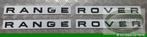 Letters Range Rover Glanzend zwart set voor/achter, Ophalen of Verzenden, Nieuw