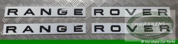 Letters Range Rover Glanzend zwart set voor/achter beschikbaar voor biedingen