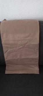 Nieuwe coupon flanel bruin 150x150cm, Overige materialen, Bruin, 120 cm of meer, Nieuw