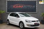 Volkswagen Polo 1.2 TSI Match Leer Carplay Cruise Airco Pdc, Voorwielaandrijving, Euro 5, Gebruikt, Zwart