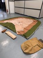 Militaire Canvas Groepstent / Patrouilletent Jaren '50-'70, Ophalen of Verzenden, Gebruikt