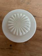 Vintage, retro plafondlamp!, Ophalen, Gebruikt, Glas, Vintage