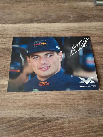 Te koop max verstappen fotokaart  beschikbaar voor biedingen