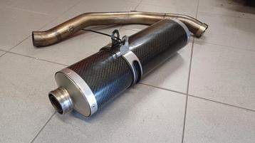 Honda CBR600RR PC37 uitlaatdemper carbon seatpipe beschikbaar voor biedingen