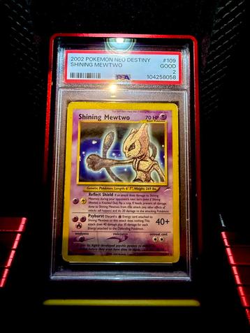Shining Mewtwo (PSA 2) beschikbaar voor biedingen