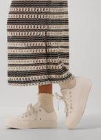 Zgan: CONVERSE CHUCK TAYLOR ALL STAR LIFT PLATFORM MONO, Ophalen, Wit, Converse All Stars, Sneakers of Gympen