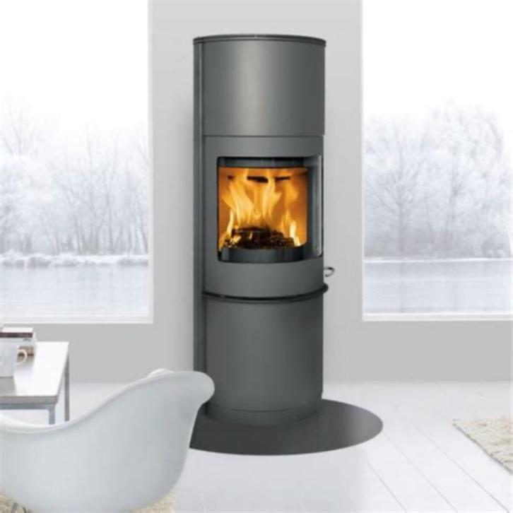 SCAN hoog rendement houtkachel, Huis en Inrichting, Kachels, Gebruikt, Vrijstaand, Houtkachel, Hout, Ophalen