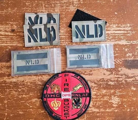 NLD  patches en patch embleem MAOT, Verzamelen, Militaria | Algemeen, Luchtmacht, Embleem of Badge, Nederland, Ophalen
