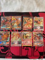 Mooie set charizard pokemon kaarten nm staat, Ophalen of Verzenden, Zo goed als nieuw, Meerdere kaarten