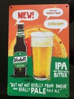 VEDETT Biermerk reclamebord, Ophalen of Verzenden, Nieuw, Reclamebord, Plaat of Schild, Overige merken