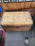 Authentieke Vintage Hutkoffer (80cm)  Dekenkist, Ophalen, Minder dan 50 cm, Gebruikt, 50 tot 100 cm