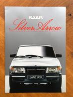 Saab 900 Silver Arrow folder 1986, Verzenden, Nieuw, Overige merken, Saab