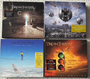 DREAM THEATER,4 DeLuxe cd albums zie info/foto’s beschikbaar voor biedingen