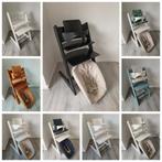 Diverse complete Stokke Tripp Trapp sets-VERZENDEN mogelijk, Ophalen of Verzenden, Zo goed als nieuw, Stokke Tripp Trapp, Stoelverkleiner