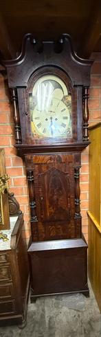 Antieke Engelse Staande Klok - Grandfather Clock, Antiek en Kunst, Ophalen