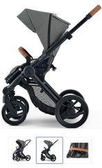 Mutsy evo kinderwagen buggy wandelwagen blauw, Ophalen, Zo goed als nieuw, Overige merken, Verstelbare rugleuning