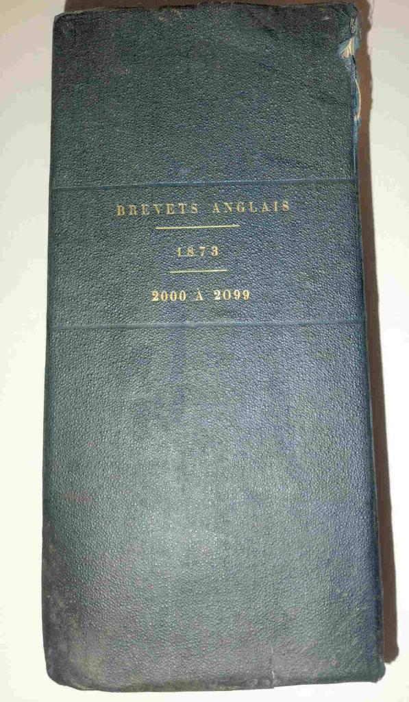 patentenboek 1873, Antiek en Kunst, Antiek | Boeken en Bijbels, Ophalen