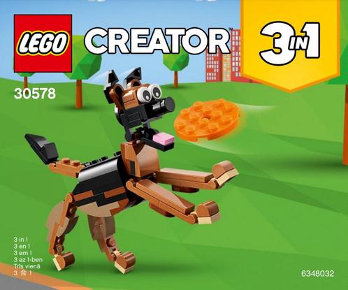 LEGO Creator 3-in-1 Duitse Herder, cobra en spin, Kinderen en Baby's, Speelgoed | Duplo en Lego, Zo goed als nieuw, Lego, Complete set