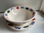 Boerenbont fruit/groenten schaal, Huis en Inrichting, Keuken | Servies, Ophalen of Verzenden, Aardewerk, Boerenbont, Schaal of Schalen