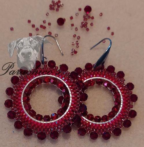 Prachtige handgemaakt oorbellen, Sieraden, Tassen en Uiterlijk, Oorbellen, Nieuw, Overige materialen, Ophalen of Verzenden