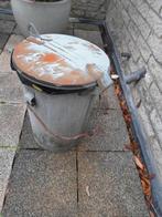 Gebruikte metalen bak met deksel, Gebruikt, Minder dan 50 cm, Ophalen of Verzenden, Minder dan 40 cm