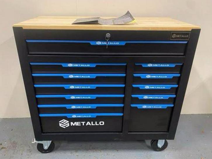 Metallo/Walterstahl/ Ultratoolz /gereedschapswagen 12 lades, Auto diversen, Autogereedschap, Ophalen of Verzenden