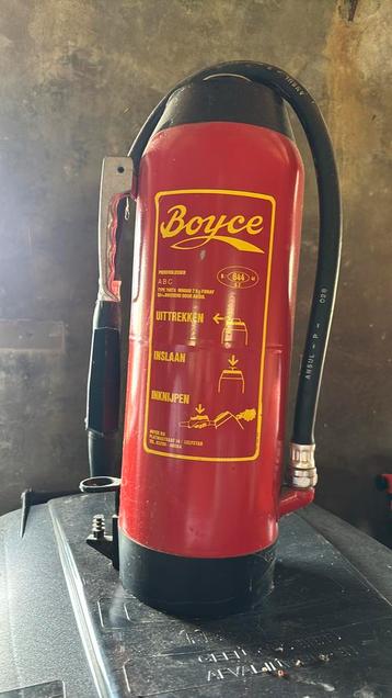 Boyce brandblusser beschikbaar voor biedingen