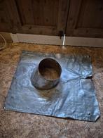 Dakdoorvoer kachelpijp 150mm - 35 graden dakhelling, Ophalen, Gebruikt