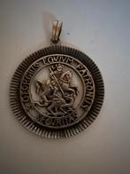 Hanger St. Joris en de draak, Ophalen of Verzenden, Gebruikt, Zilver, Overige materialen