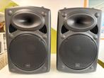 Qtx QR15K Speakers (2 stuks) met standaards, Gebruikt, Minder dan 60 watt, Front, Rear of Stereo speakers, Ophalen
