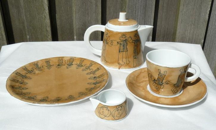 Seltmann Weiden Bavaria Germany kinder ontbijtset, servies., Antiek en Kunst, Antiek | Servies compleet, Ophalen of Verzenden
